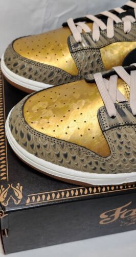 Nike Dunk Low PRM | Womens Sz 13.5 / Mens 12 | Dia De Muertos Familia Pink Gold