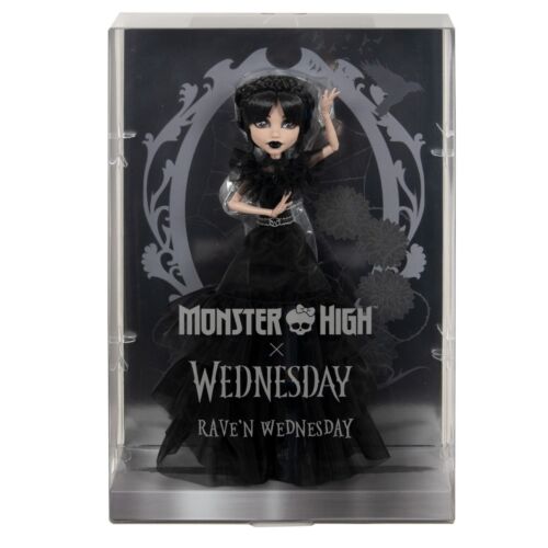 Monster High x Rave'N Dance Wednesday Doll | Addams Family Nevermore Academy 🔥