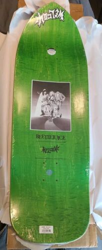 Welcome x Beetlejuice Sandworm And Movie Poster Top Deck 10.5' - BRAND NEW