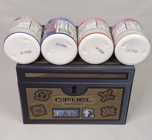 Gfuel x One Piece Treasure Chest Collectors Box | Devil Fruit Flavors Luffy Nico