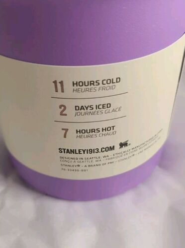 Stanley X Olivia Rodrigo Tumbler NEW!!! Purple 40 Oz Cup With Handle Hot Or Cold