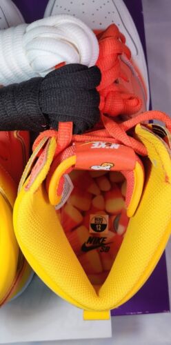 Nike SB Dunk High | Mens Size 12 | Sweet Tooth Candy Corn Halloween Theme Dunks