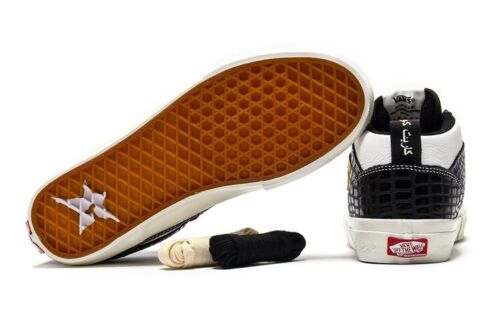 Vans x Carpet Company Skate Half Cab | Mens 10.5 | Black Croc Embossed Leather