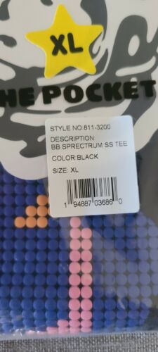 BILLIONAIRE BOYS CLUB BB Spectrum T-Shirt BLACK STREET WEAR (NWT) XL