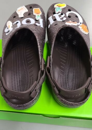 Crocs Clog x Carrots Exprosso Mens 10 Brand New HOT Summer Spring Shoes Mocha