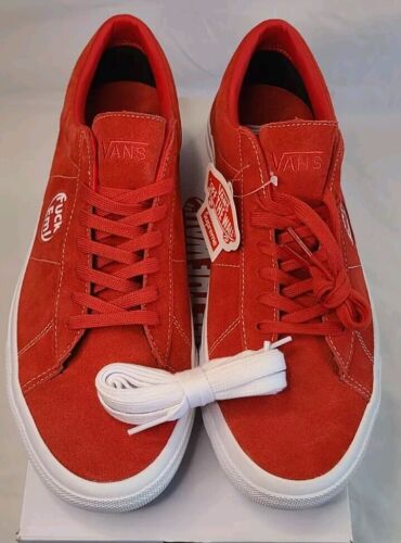 Supreme × Vans Sid RED | Mens Size 12 | "Fuck Em!" Ships FAST! Fashion Sneakers