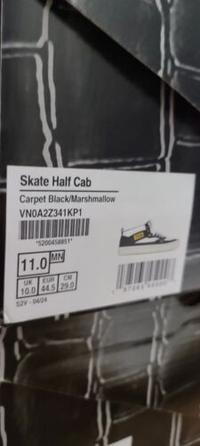 Vans x Carpet Company Skate Half Cab | Mens Sz 11 | Black Croc Embossed Leather