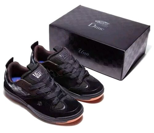 Vans x Dime Skate Mixxa By Una Farrar| Mens Sz 12 | Black Gum Checkerboard 🔥