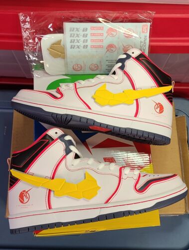 Nike SB Dunk High Pro QS x Gundam RX-0 Project Unicorn | Mens Sz 12 | OG ALL!!π₯