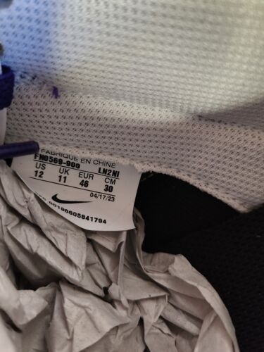 Nike Dunk Low By You Court Purple | Mens Size 12 | Nike ID White Black Blueberry