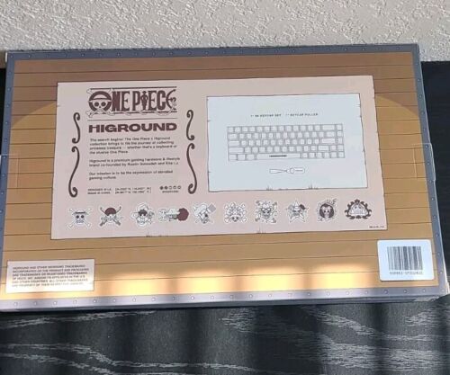 Higround x One Piece ZORRO 68-Key Keycap Set | SUPER RARE! | Ships FAST! 🔥NEW
