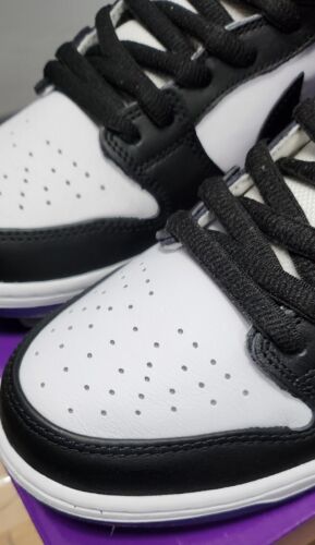 Nike SB Dunk Low Pro Court Purple | Mens 12 | Black White Purple Panda