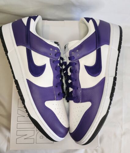 Nike Dunk Low By You Court Purple | Mens Size 12 | Nike ID White Black Blueberry