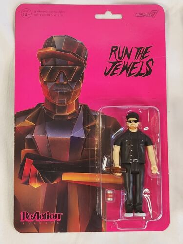 Run The Jewels - Super7 ReAction Figure - RTJ EL-P Dangerous Killer Mike 2 Pack