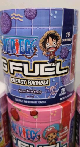 Gfuel x One Piece Treasure Chest Collectors Box | Devil Fruit Flavors Luffy Nico