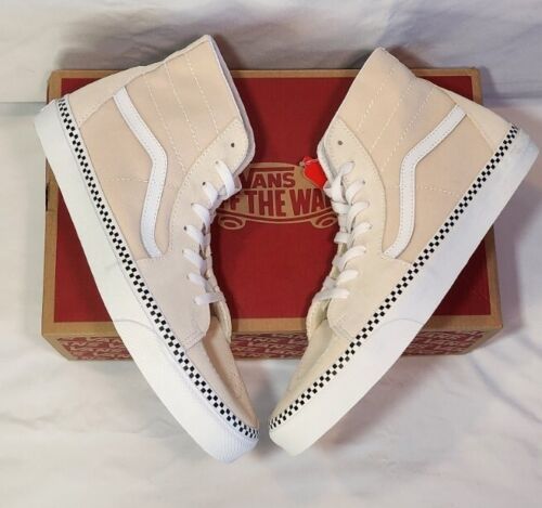 Vans Sk8-Hi | Mens Size 11.5 | Checkerboard Turtledove Tapered NEW In Box