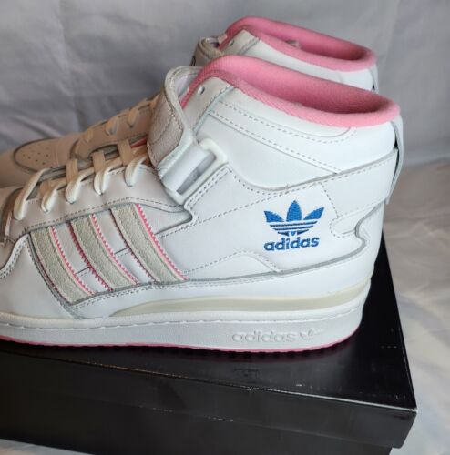 Adidas Forum 84 Mid ADV x Lil Dre Mens Size 12 Skate High White /Pink /Blue 🔥🔥
