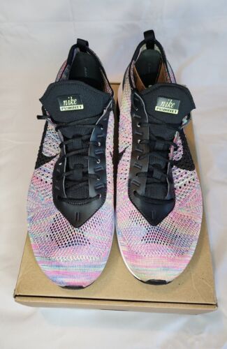 Nike Air Max FlyKnit Racer Multicolor Running Sneaker Mens Size 12 Retail $160
