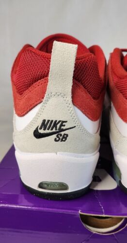Nike SB Air Max Ishod Wair 2 | Mens Size 12 | Summit White Cream Varsity Red