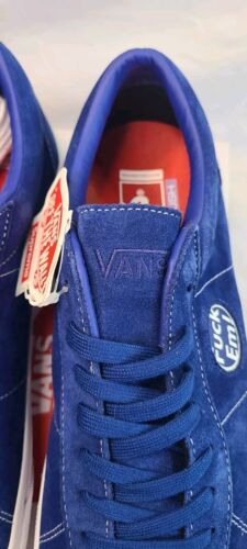 Supreme × Vans Sid 2024 BLUE | Mens Size 12 | "Fuck Em!" NIB Ships FAST! 🔥