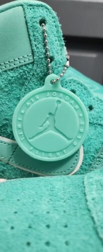 Corporate x Jordan Air Ship PE SP "GOT EM" | Mens Sz 9 | Aqua Green Hairy Suede