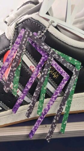 Korn x Adidas Superstar Black Gum | Mens Sz 14 | 30th Anv Red Pick + PURP Laces!