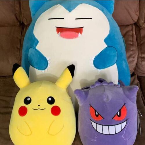 Squishmallows x Pokémon Snorlax Plush Toy 20" BRAND NEW! Super Big & Collectible