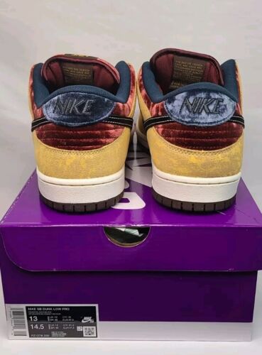 Nike SB Dunk Low City Of Cinema | Size 13 | Red Velvet Gold Wheat SHIPS TODAY!
