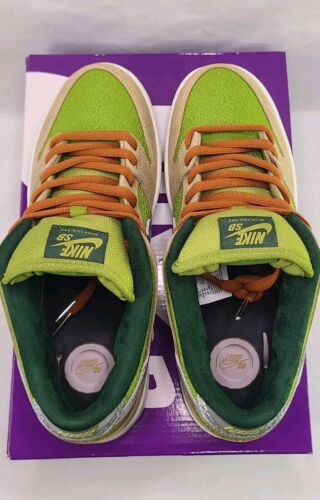 Nike SB Dunk Low Pro Escargot | Mens 10 | Paris Theme 2024 Pear Green Sesame 🔥