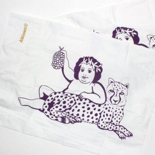 Vans x Alltimers PILLOW CASE SET | 2 Pack | NWT Gold Embroidered! (Not A Shirt!)