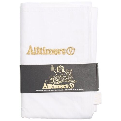 Vans x Alltimers PILLOW CASE SET | 2 Pack | NWT Gold Embroidered! (Not A Shirt!)