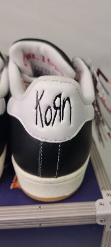 Korn x Adidas Superstar Black Gum | Mens Sz 14 | 30th Anv Red Pick + PURP Laces!