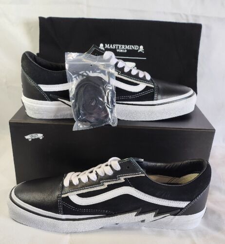 Vans Vault x Mastermind Old Skool Bolt VLT LX MENS SIZE 12 + Black Dustbag 🔥