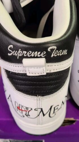 Supreme x Nike SB Dunk High OG | Mens 12 | Stormtrooper By Any Means Black NEW