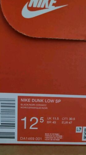 Nike Dunk Low SP Ceramic | Mens Sz 12.5 | Ugly Duckling Pack Black Orange Green