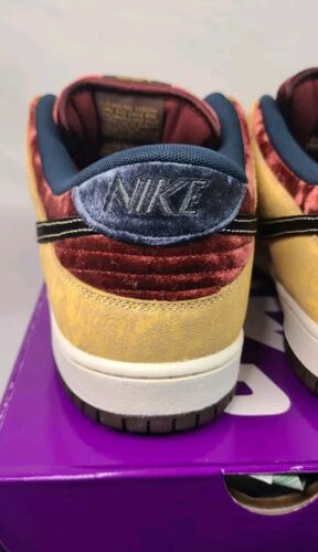 Nike SB Dunk Low City Of Cinema | Size 13 | Red Velvet Gold Wheat SHIPS TODAY!
