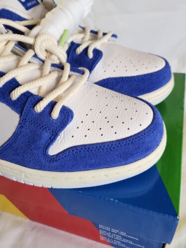 Nike SB Dunk Low Pro QS x Fly Streetwear Gardenia | Mens Sz 13 | Royal Sail Fog