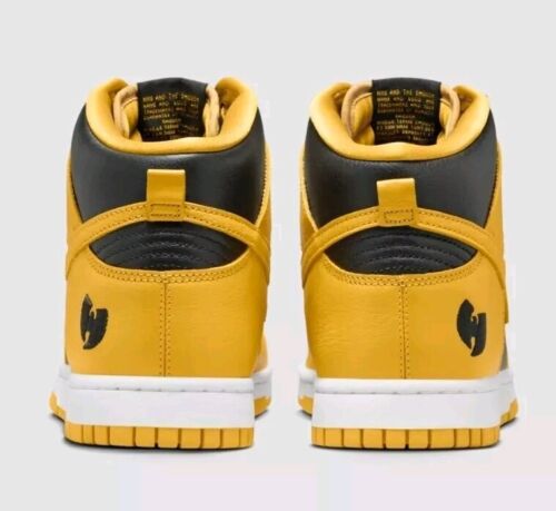 Nike Dunk High x Wu-Tang Clan | Mens Sz 13 | WUTANG FOREVER 2024 Black Yellow