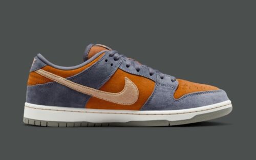 Nike SB Dunk Low Pro Light Carbon Monarch | Mens Sz 12 | USA Red Blue Gold White