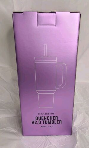 Stanley X Olivia Rodrigo Tumbler NEW!!! Purple 40 Oz Cup With Handle Hot Or Cold