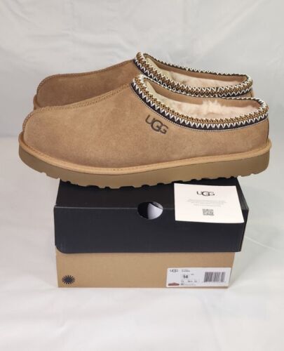 Ugg Tasman Chestnut Slipper 5950 | Mens Sz 14 | Brown Fur New In Box