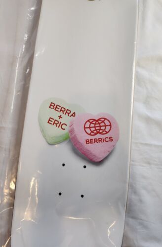 Eric Koston & Steve Berra | Sweet Hearts Deck Signed + LARGE SHIRT Do A Kickflip