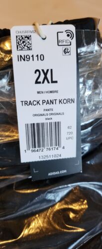 Adidas x KoRn Track Pants Black | Size XXL | IN9110 NWT Ships FAST! 2XL RaRe!🔥