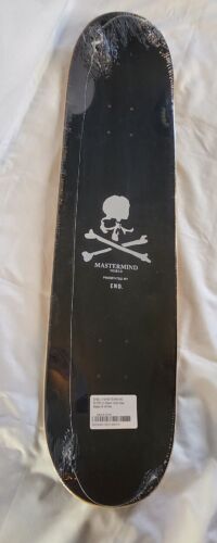Mastermind World x END Black Skull Limited Edition Skateboard Deck Black & White