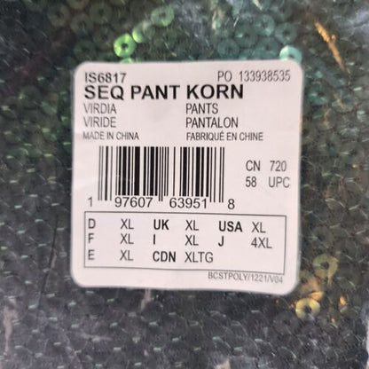 Adidas x Korn Green Sequin Jacket And Pants SET | Size XL | Only 900 Made!!