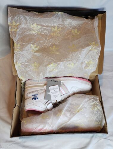 Adidas Forum 84 Mid ADV x Lil Dre Mens Size 12 Skate High White /Pink /Blue 🔥🔥