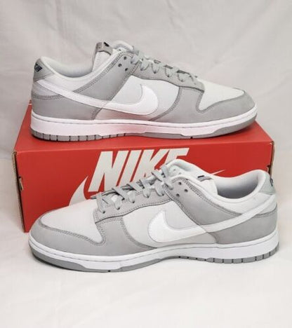 Nike Dunk Low Light Smoke Grey | Mens 12 / Womens Sz 13.5 | LX Photon Dust White