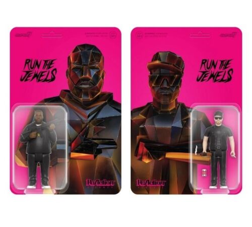 Run The Jewels - Super7 ReAction Figure - RTJ EL-P Dangerous Killer Mike 2 Pack