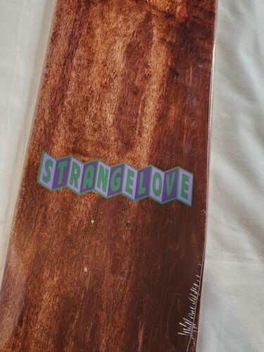 Strangelove 420 Skateboards Mr. Nice Guy Deck Art By Todd Bratrud Hidden WEED