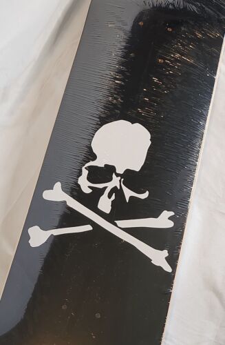 Mastermind World x END Black Skull Limited Edition Skateboard Deck Black & White